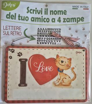 Picture of CAT NAME PLATE